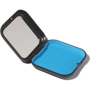 Aligner bewaardoosje met Spiegel – Hygiënisch Opbergdoosje voor Gebitsbescherming, Retainers, Bitjes en Nachtbeugels – Compact en Stevig Tandheelkundig Hoesje – Ideaal voor Onderweg en Thuis