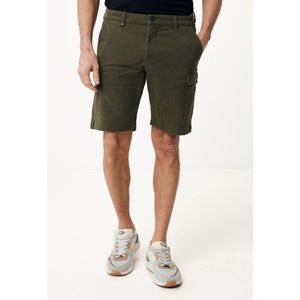 Mexx Ramon Cargo Pants Short - Mannen - Olijf - Maat S