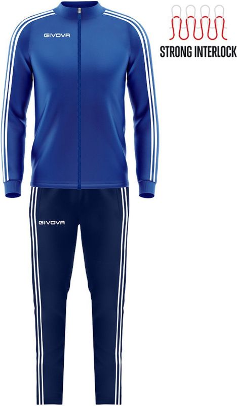 Givova - Revolution Summer - Trainingspak - 100% Polyester - Met Rits en Zijzakken