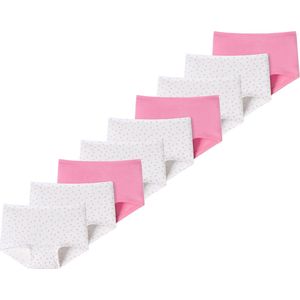 Schiesser Meisjes shorts 9 pack Kids Girls 95/5 Organic Cotton