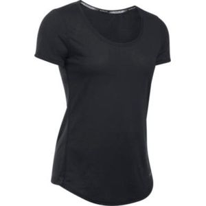 Under Armour Threadborne Streaker SS Sportshirt Dames - Wit - Maat XS