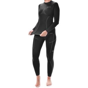 Dames Thermal Ondergoed Set - Ademend, Functioneel, en Comfortabel voor Buitensporten - Thermisch Onderhemd en Lange Broek