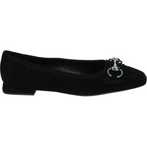 Högl - Ballerina 'Charlotte' - Zwart - Leer - Anatomisch Gevormd Voetbed