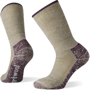 Smartwool - Classic Mountaineer Crew Sokken - Zwart - Merinowol - Gerecycled Nylon