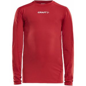 Craft Pro Control Compression Long Sleeve Jr 1906860 - Bright Red - 134/140
