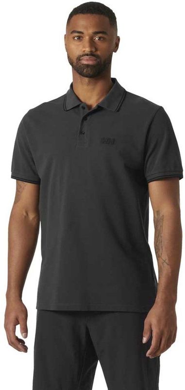 Helly Hansen Genova Korte Mouw Poloshirt Grijs L Man