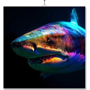Tegel Met Opdruk | Geschenk | Dier | Regenboog | HD | Haai