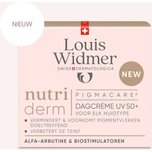 Louis Widmer Nutriderm Pigmacare Dagcrème UV50 zonder parfum