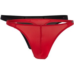 olaf benz Heren string 2 pack RED1201