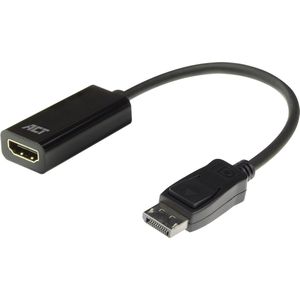 ACT DisplayPort naar HDMI adapter – 4K Ultra HD 30Hz – 1080P Full HD 60 Hz – Verguld - AC7555