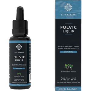 Life Elixir - Fulvinezuur - Bosvruchten - 50 ml - Natuurlijk Supplement - Allergeenvrij