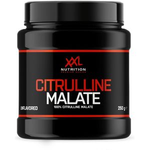 XXL Nutrition - Citrulline Malaat 100% - Citrulline Malate, Supplement Booster Arganine-Level - 250 Gram