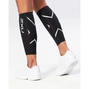 2XU - Compression Calf Guards - Zwart - Maat XL
