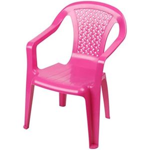 Gratyfied - Tuinstoel kinderen - ‎37 x 37 x 51 cm - 2,5 kg - Roze