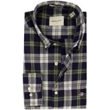 Gant casual overhemd donkerblauw