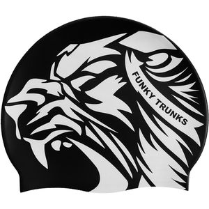 Funky Trunks Silicone Swimming Neopreen Cap Zwart