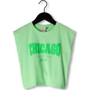 Retour Luna Tops & T-shirts Meisjes - Shirt - Groen - Maat 110