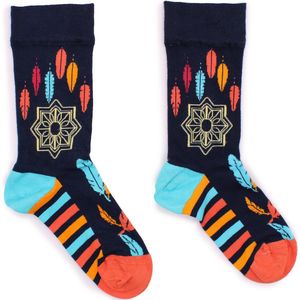 Hop Hare - Bamboe sokken - Vrolijke sokken - Grappige sokken - Happy Socks - Unisex - Dreamcatcher - Maat 36-40