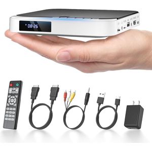 HDMI DVD-speler 1080P HD Mini - Regiovrij & Compact voor Smart TV