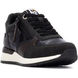 Refresh - 17317702 - Trainers - Zwart - Plat - Ritssluiting - Casual