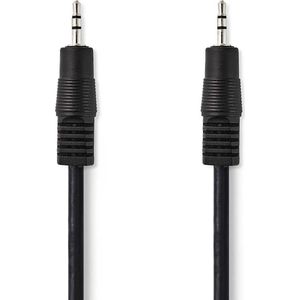 Nedis Stereo-Audiokabel - 2,5 mm Male - 2,5 mm Male - Vernikkeld - 1.00 m - Rond - Envelop