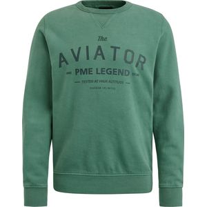 PME Legend - Sweater - Maat S - Mannen - Groen - katoen