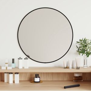 vidaXL-Wandspiegel-rond-Ø50-cm-zwart