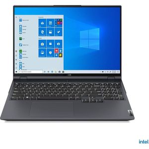 Lenovo Legion 5 Pro i7-11800H Notebook 40,6 cm (16"") WQXGA Intel® Core™ i7 32 GB DDR4-SDRAM 1000 GB SSD NVIDIA GeForce RTX 3070 Wi-Fi 6 (802.11ax) Windows 11 Home Grijs, Zwart