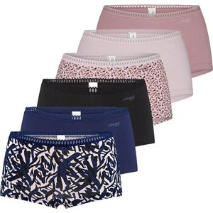 sloggi Dames shorts slip 6 pack GO Crush