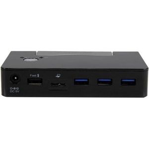 StarTech 3-voudige USB 3.0 Hub met Fast Charging aansluiting Zwart