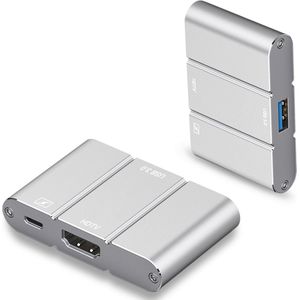 USB 3.0 naar HDMI AV-adapter, telefoon naar HDMI Kabel AV-adapter Hub-converter Geschikt voor: iPhone iPad Samsung Android - telefoon Tablet