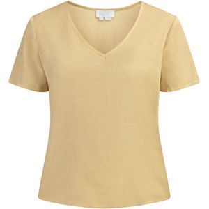 usha - Blusenshirt - Semitransparant - V-Ausschnitt
