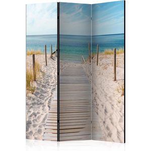 Kamerscherm - Scheidingswand - Vouwscherm - Holiday at the Seaside [Room Dividers] 135x172 - Artgeist Vouwscherm