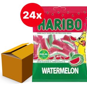 Haribo Halal - Watermeloen - doos 24 zakjes
