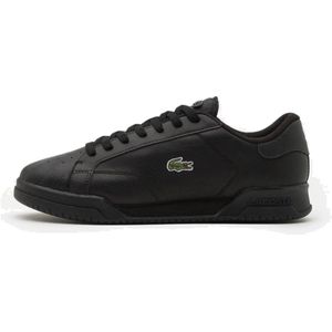 Lacoste Twin Serve Heren Sneakers - Black - Maat 41