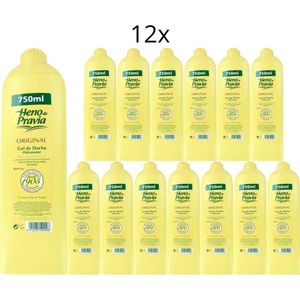 Heno de Pravia Douchegel – Original 12x750 ml - Voordeelverpakking