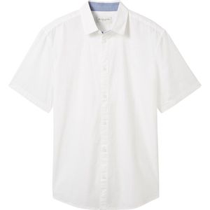 TOM TAILOR poplin shirt Heren Overhemd - Maat L