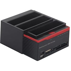 USB 3.0 Docking Station voor 2.5"" en 3.5"" SATA/IDE HDD - Dual Bay Externe Hardeschijf Hub