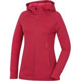 Husky sweatshirt Adera L met intrekbare capuchon en rits - Donker Roze