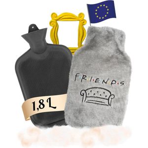 Warmwaterkruik met Fleece Hoes - 1,8 Liter