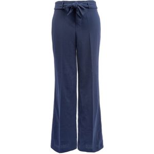 NED Broek Casper Rmb Crepe Woven 25w2 U245 01 Marine Dames Maat - XS