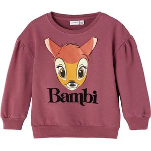 Name it sweater meisjes - bordeaux - NMFbambi - maat 110