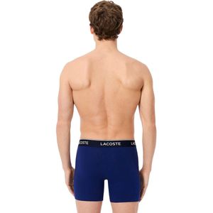 Lacoste - Slim Fit - Boxershorts - Effen - Set van 3 - Katoenmix
