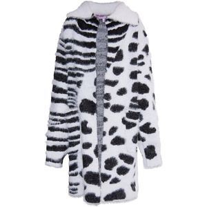 myMo - KIDS - Gebreid Vest - Wilde Mix van Leeuw en Zebra