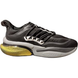 Adidas - Alphaboost V1 - Sneakers - Mannen - Zwart/Wit/Groen - Maat 43 1/3