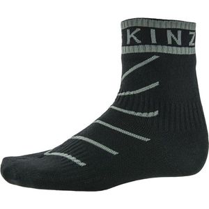 Sealskinz Super Thin Pro Ankle sock Hydrostop Fietssokken - Maat S - Black/Grey