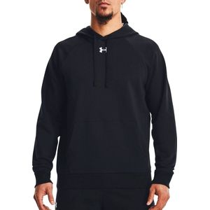 Under Armour UA Rival Fleece Hoodie Heren Sporttrui - Zwart - Maat L