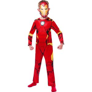 Rubie's Verkleedpak Avengers Assemble Iron Man Junior Rood Mt 104