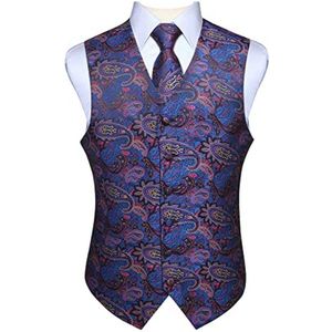 Formele Vesten voor Mannen - Paisley & Jacquard Design, Feestelijke Set S-6XL