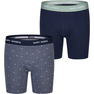 Happy Shorts Langer Boxer Jersey Boxer Briefs